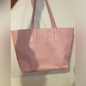 Juicy COUTURE pink embossed day to
Day tote bag ! large / shoulder bag